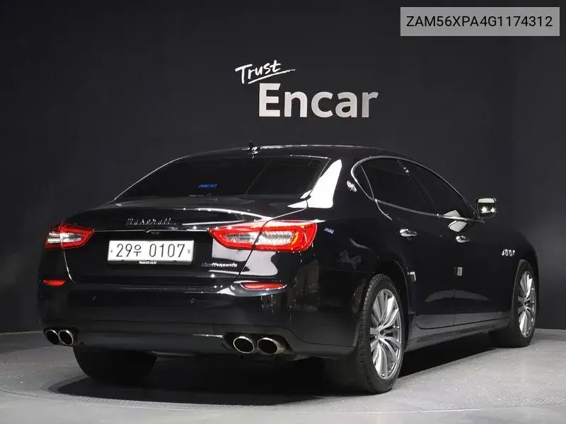 Quattroporte 3.0 V6 VIN: ZAM56XPA4G1174312 Lot: 39438194