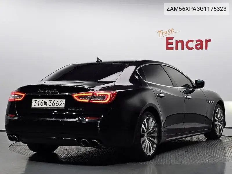 Quattroporte 3.0 V6 VIN: ZAM56XPA3G1175323 Lot: 39732806