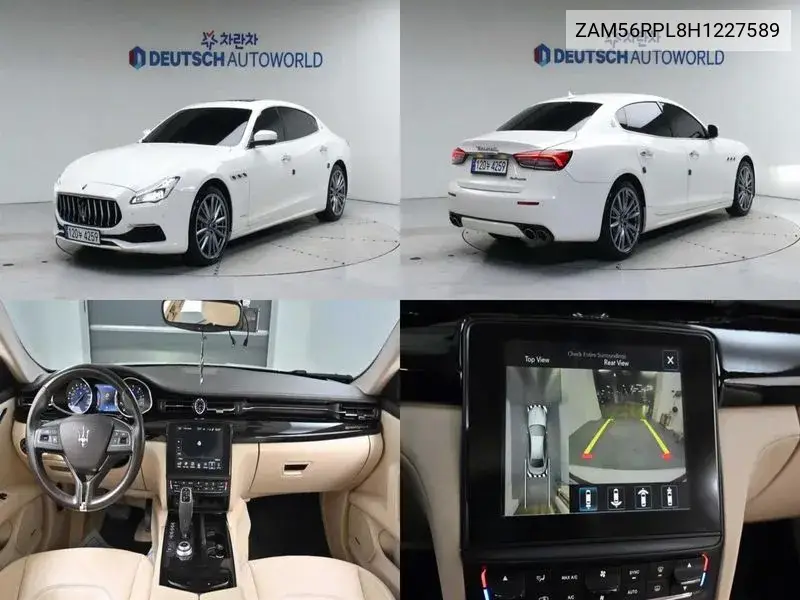 Quattroporte 3.0 V6 Gran Russo VIN: ZAM56RPL8H1227589 Lot: 39611072