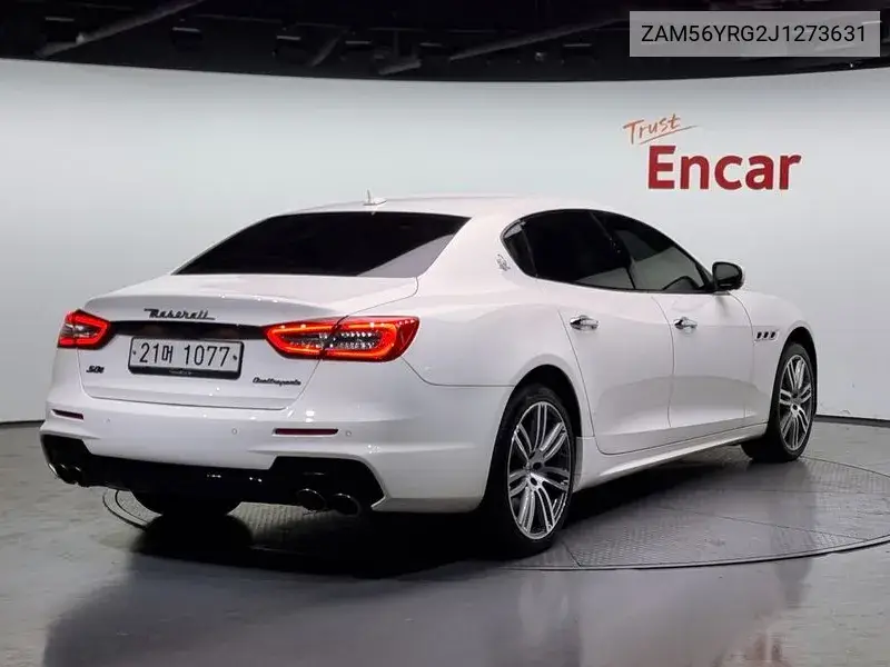 Quattroporte S Q4 3.0 V6 Gran Sports VIN: ZAM56YRG2J1273631 Lot: 39675250