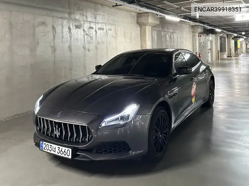 Quattroporte 3.0 V6 VIN: ENCAR39918351 Lot: 39918351