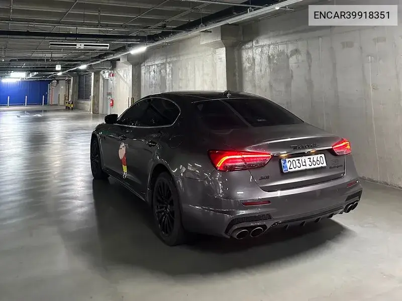 Quattroporte 3.0 V6 VIN: ENCAR39918351 Lot: 39918351