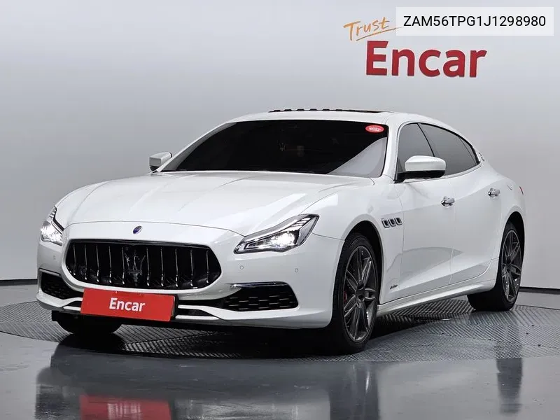 Maserati Quattroporte 3.0 Diesel Granlusso VIN: ZAM56TPG1J1298980 Lot: 38096684