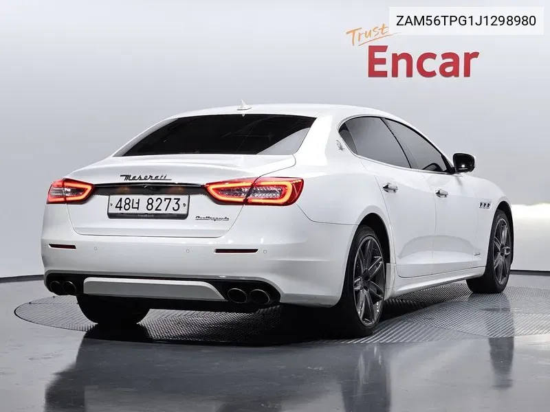 Maserati Quattroporte 3.0 Diesel Granlusso VIN: ZAM56TPG1J1298980 Lot: 38096684