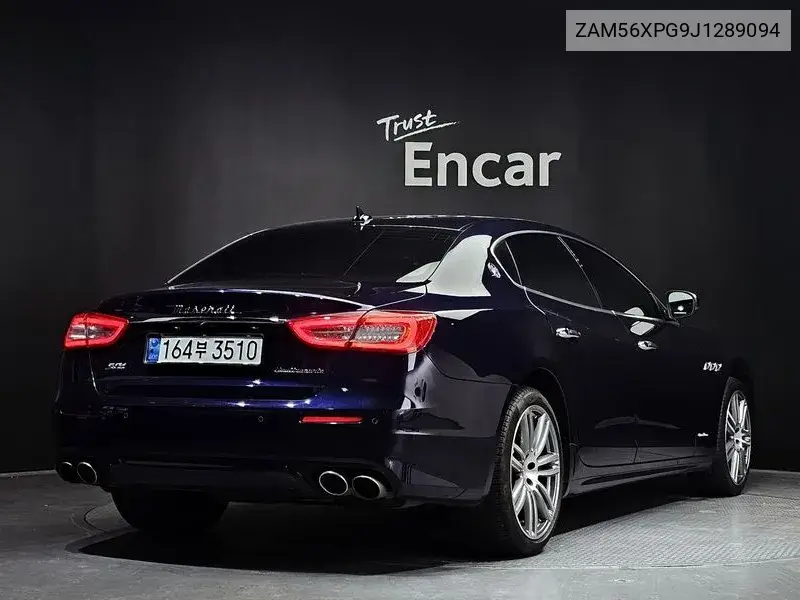 Quattroporte 3.0 V6 Gran Russo VIN: ZAM56XPG9J1289094 Lot: 39795608