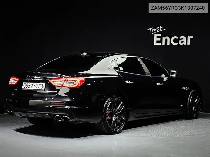 Quattroporte S Q4 3.0 V6 Gran Sports VIN: ZAM56YRG3K1307240 Lot: 40156480