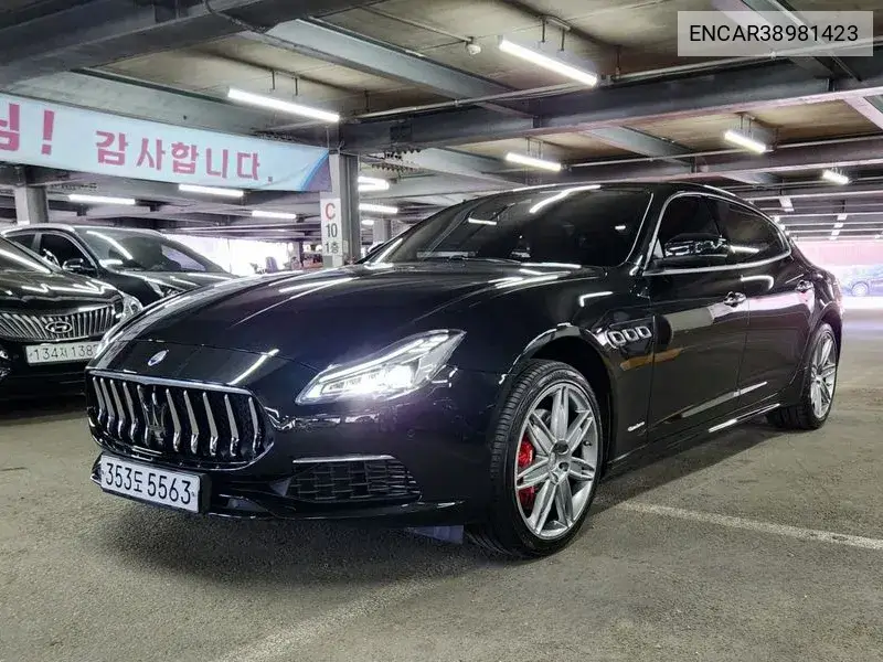Quattroporte 3.0 V6 Gran Russo VIN: ENCAR38981423 Lot: 38981423