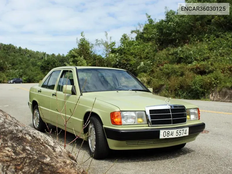 190-Class E 1.8 W201 VIN: ENCAR36030125 Lot: 36030125