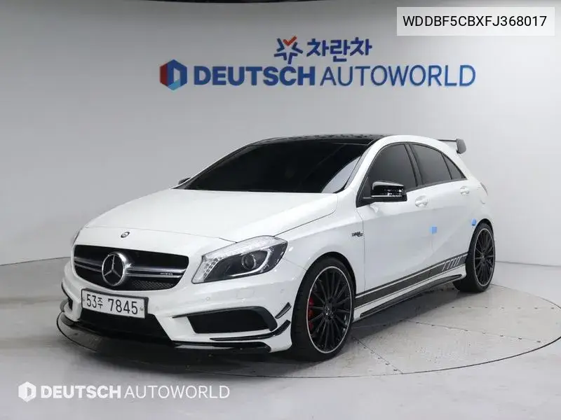 A-Class W176 A45 Amg 4Matic VIN: WDDBF5CBXFJ368017 Lot: 39402363