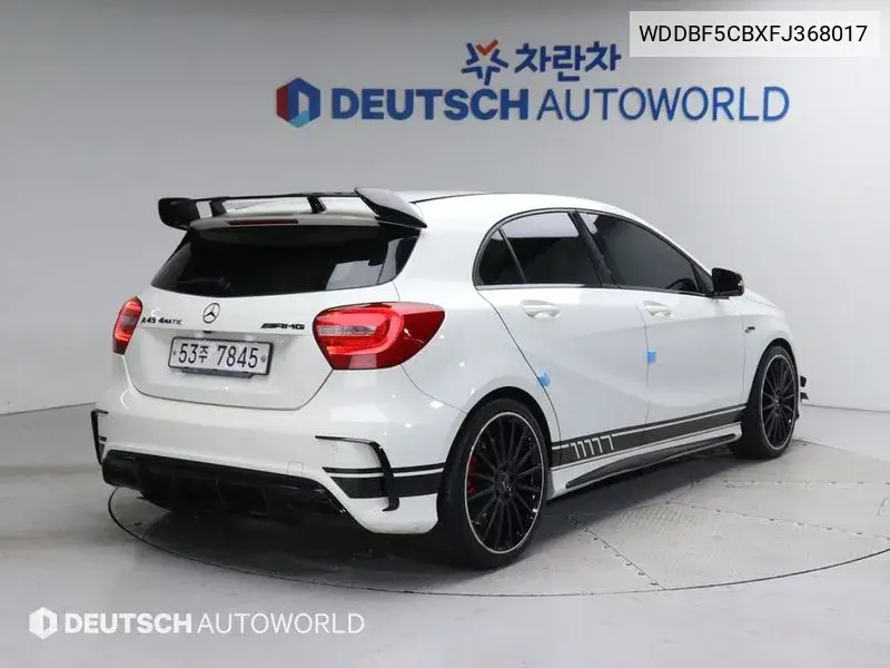 A-Class W176 A45 Amg 4Matic VIN: WDDBF5CBXFJ368017 Lot: 39402363