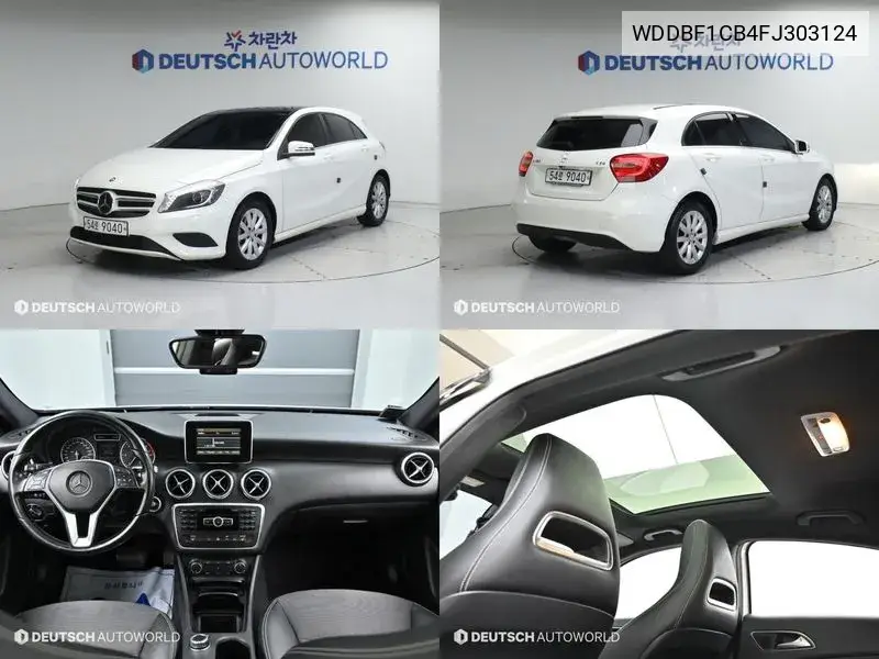 A-Class W176 A180 Cdi Style VIN: WDDBF1CB4FJ303124 Lot: 39426242