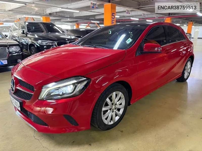 A-Class W176A200 VIN: ENCAR38759513 Lot: 38759513