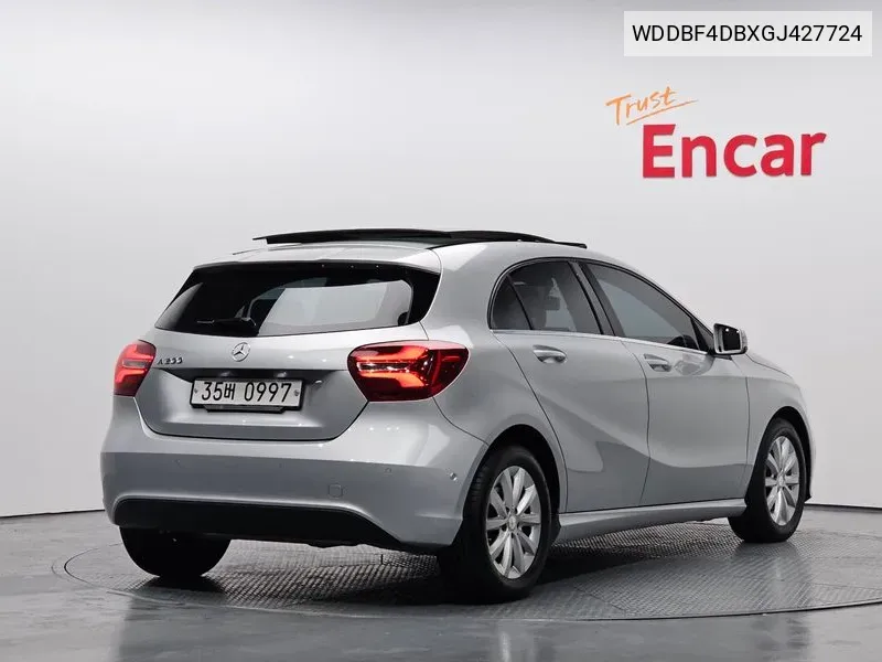 A-Class W176 A200 VIN: WDDBF4DBXGJ427724 Lot: 38914576