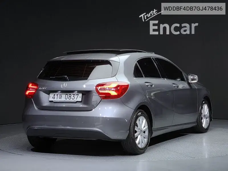 A-Class W176 A200 VIN: WDDBF4DB7GJ478436 Lot: 39149472