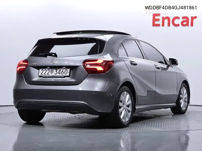 A-Class W176 A200 VIN: WDDBF4DB4GJ481861 Lot: 39296924