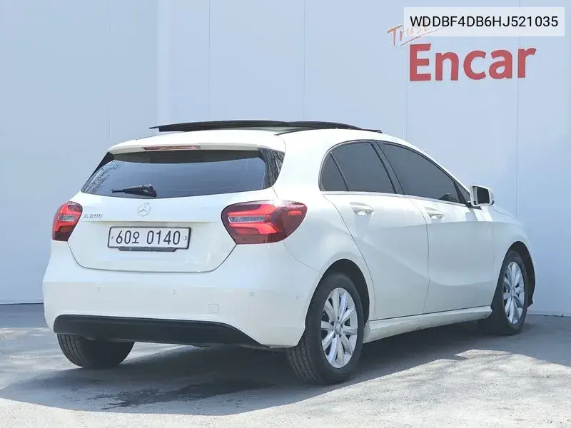 A-Class W176 A200 VIN: WDDBF4DB6HJ521035 Lot: 39327314