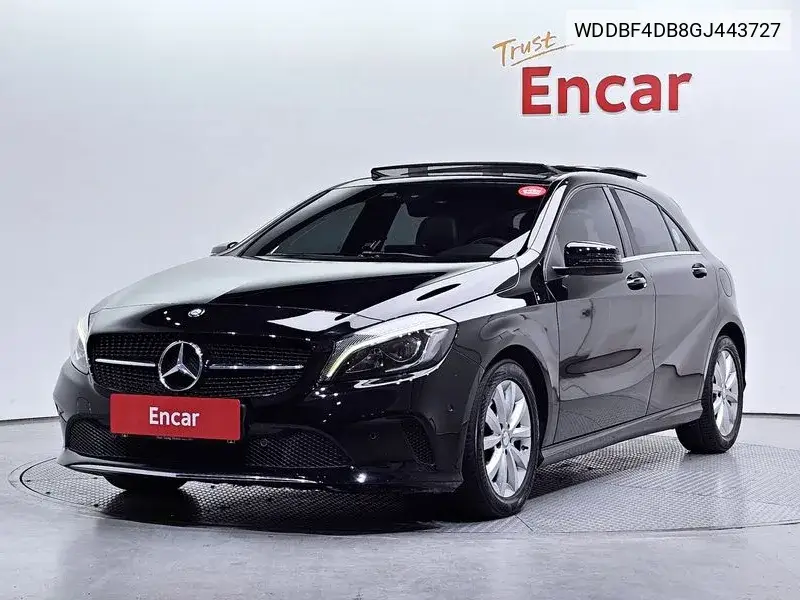 A-Class W176 A200 VIN: WDDBF4DB8GJ443727 Lot: 39378334