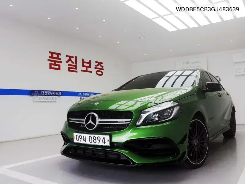A-Class W176 A45 Amg 4Matic Korea Edition VIN: WDDBF5CB3GJ483639 Lot: 39514205