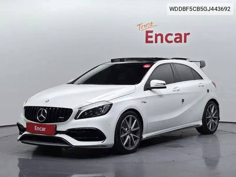 A-Class W176 A45 Amg 4Matic VIN: WDDBF5CB5GJ443692 Lot: 39745534