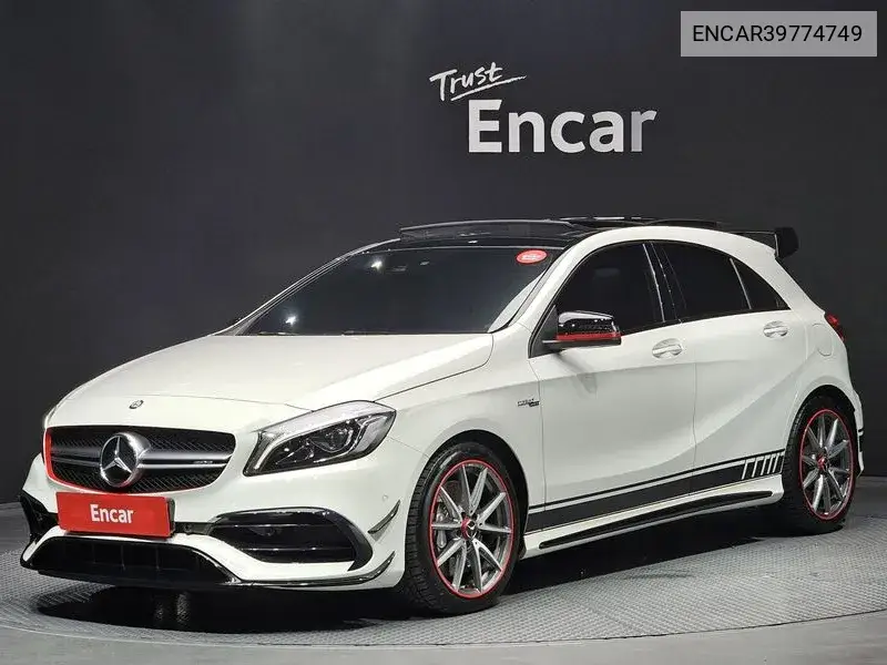 A-Class W176 A45 Amg 4Matic Korea Edition VIN: ENCAR39774749 Lot: 39774749