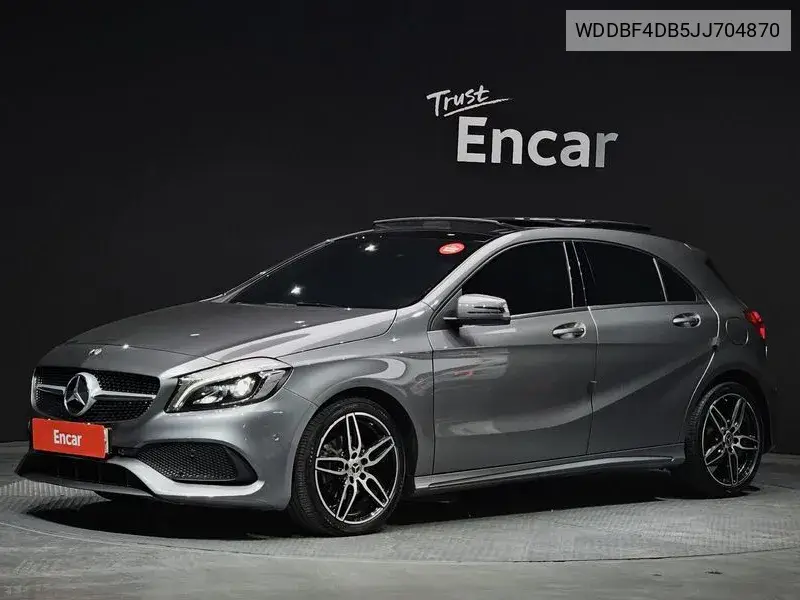 A-Class W176 A200 VIN: WDDBF4DB5JJ704870 Lot: 39610508
