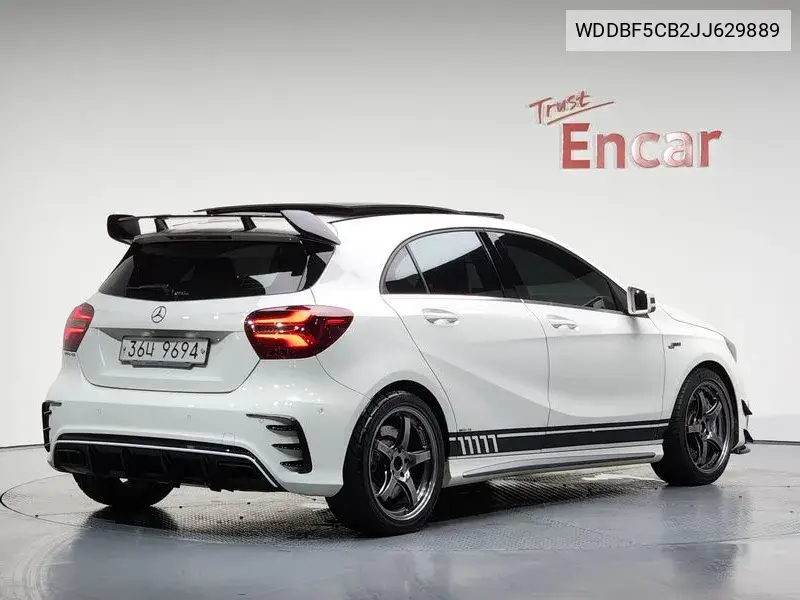 A-Class W176 A45 Amg 4Matic VIN: WDDBF5CB2JJ629889 Lot: 39710774