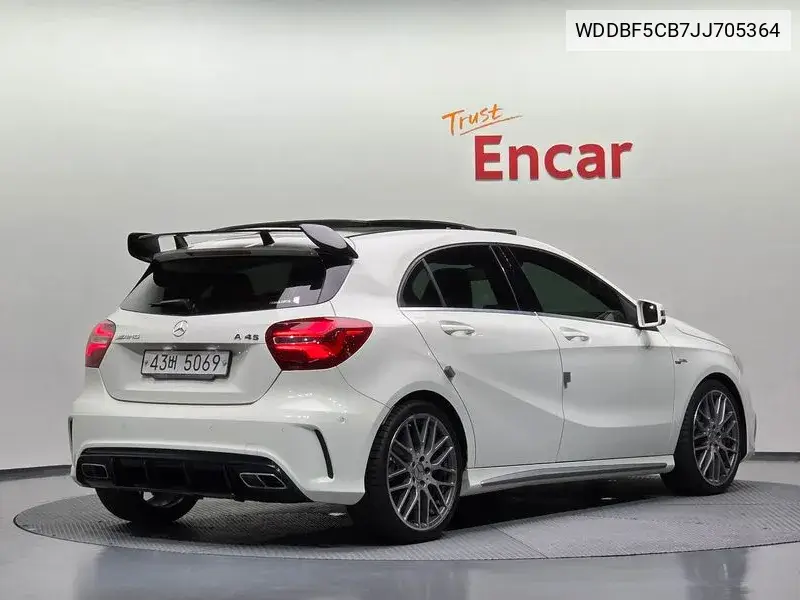 A-Class W176 A45 Amg 4Matic VIN: WDDBF5CB7JJ705364 Lot: 39733462