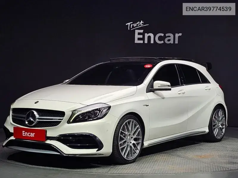 A-Class W176 A45 Amg 4Matic VIN: ENCAR39774539 Lot: 39774539