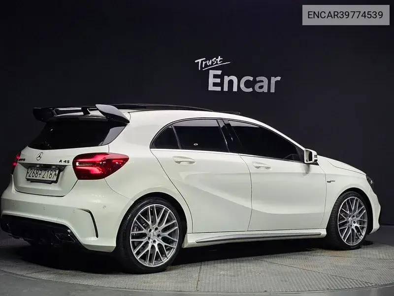 A-Class W176 A45 Amg 4Matic VIN: ENCAR39774539 Lot: 39774539