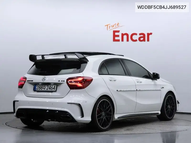 A-Class W176 A45 Amg 4Matic VIN: WDDBF5CB4JJ689527 Lot: 40130613