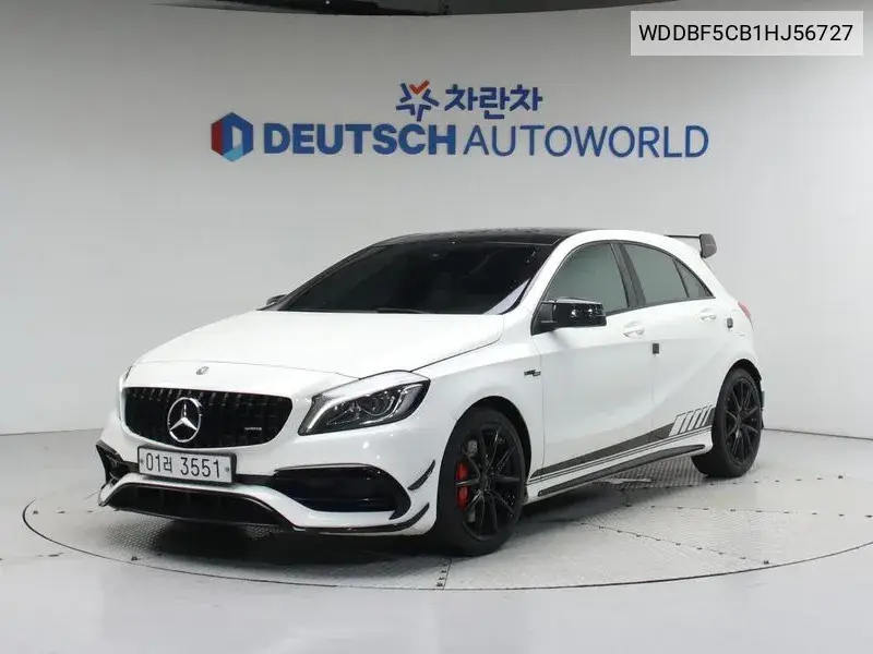 A-Class W176 A45 Amg 4Matic VIN: WDDBF5CB1HJ56727 Lot: 40144820