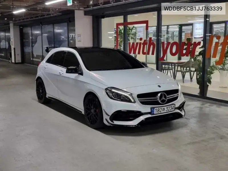 A-Class W176 A45 Amg 4Matic VIN: WDDBF5CB1JJ763339 Lot: 39352265