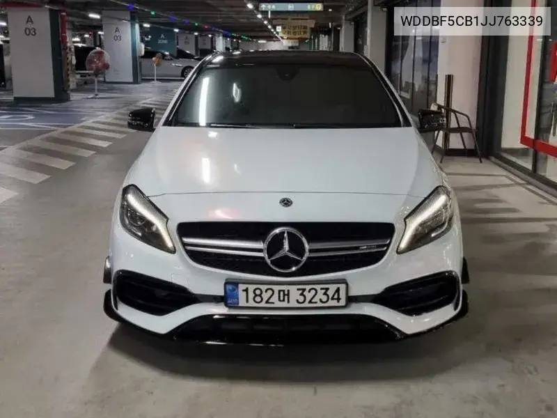 A-Class W176 A45 Amg 4Matic VIN: WDDBF5CB1JJ763339 Lot: 39352265