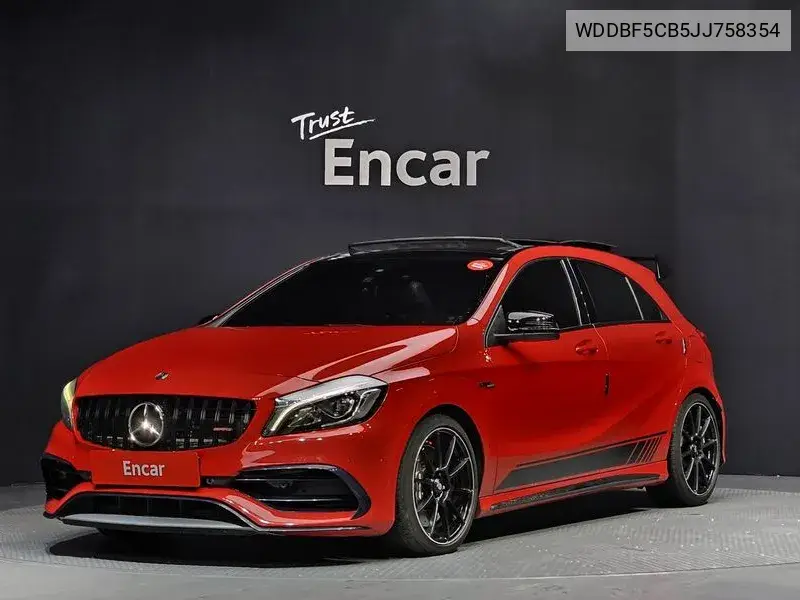 A-Class W176 A45 Amg 4Matic VIN: WDDBF5CB5JJ758354 Lot: 40103341