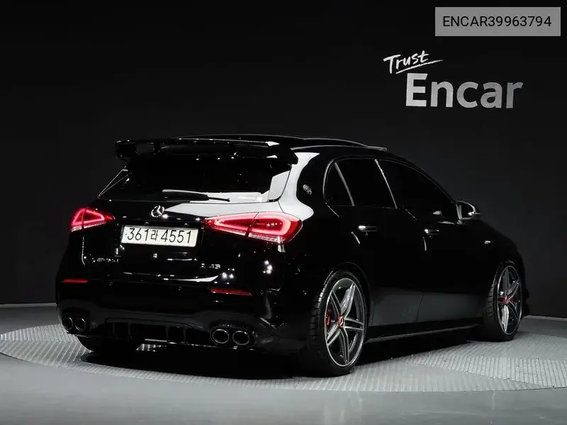 A-Class W177 Amg A45 4Matic+ Hatchback VIN: ENCAR39963794 Lot: 39963794