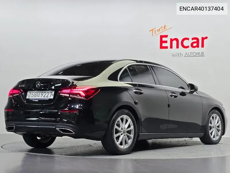 A-Class W177 A220 Sedan VIN: ENCAR40137404 Lot: 40137404