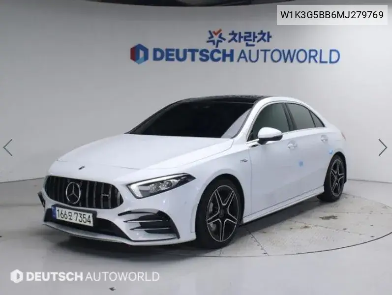 A-Class W177 Amg A35 4Matic Sedan VIN: W1K3G5BB6MJ279769 Lot: 39948569