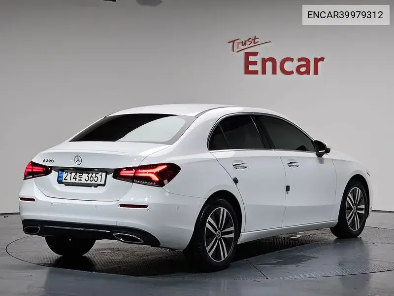 A-Class W177 A220 Sedan VIN: ENCAR39979312 Lot: 39979312