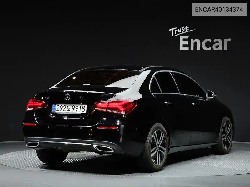 A-Class W177 A220 Sedan VIN: ENCAR40134374 Lot: 40134374
