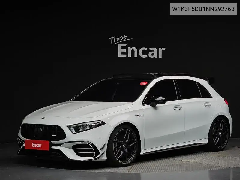 A-Class W177 Amg A45 4Matic+ Hatchback VIN: W1K3F5DB1NN292763 Lot: 39572067