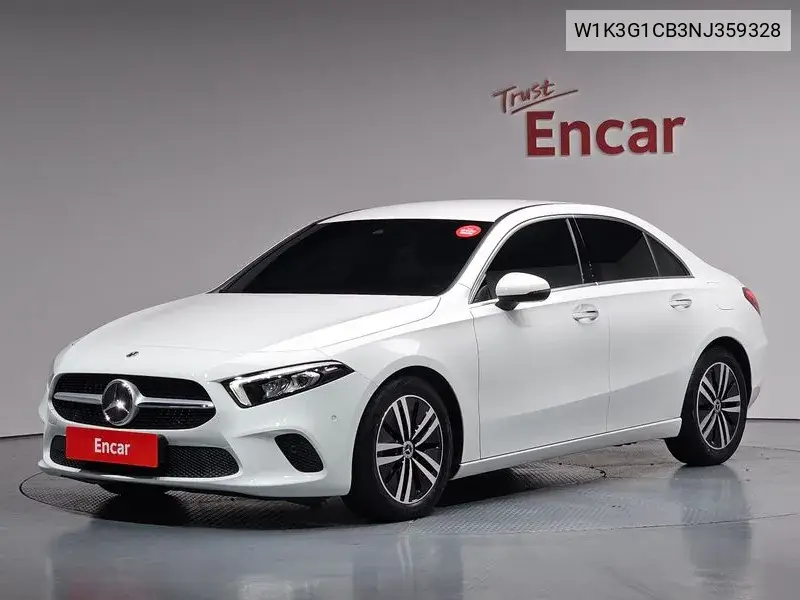 A-Class W177 A200D Sedan VIN: W1K3G1CB3NJ359328 Lot: 39620956