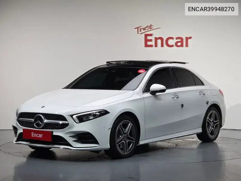A-Class W177 A250 4Matic Sedan VIN: ENCAR39948270 Lot: 39948270