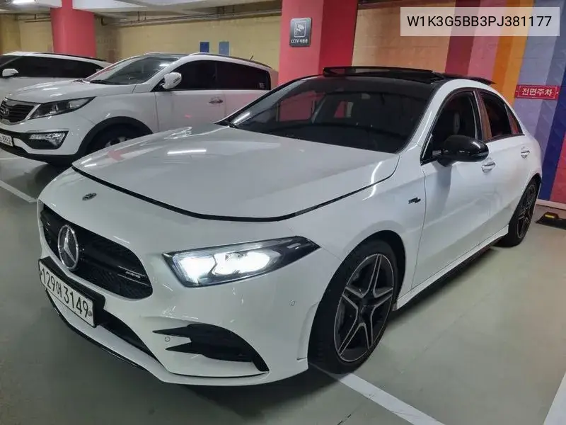 A-Class W177 Amg A35 4Matic Sedan VIN: W1K3G5BB3PJ381177 Lot: 39953701