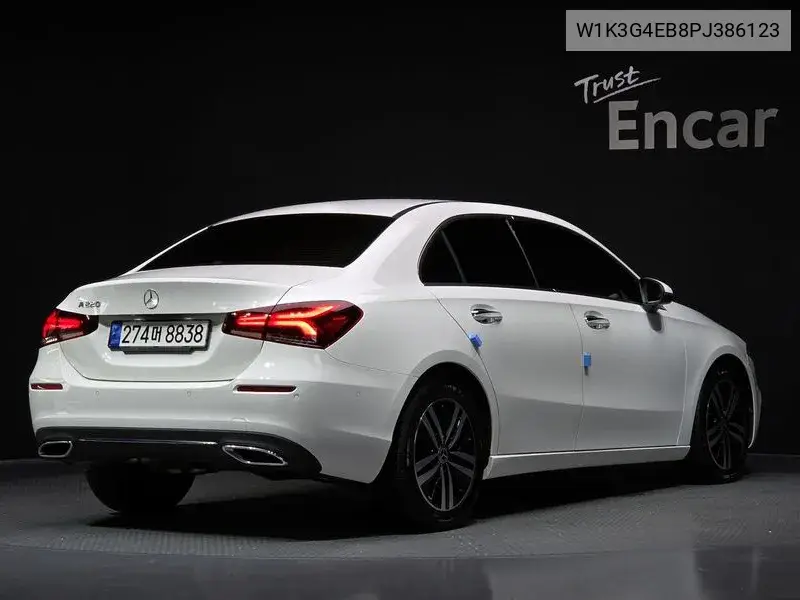 A-Class W177 A220 Sedan VIN: W1K3G4EB8PJ386123 Lot: 40111533