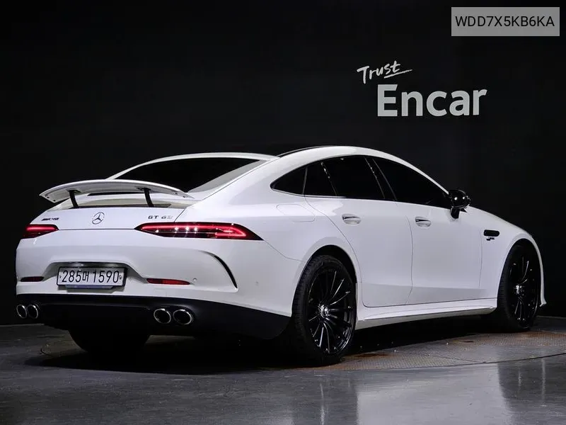 Mercedes Amg Gt 4-Door 43 4Matic+ VIN: WDD7X5KB6KA Lot: 37985351