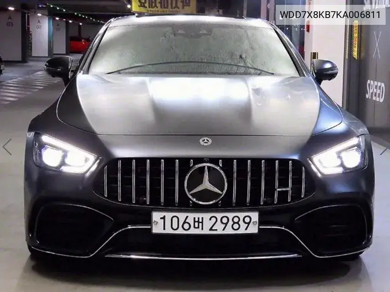 Amg Gt 4 Door 63 S 4Matic+ VIN: WDD7X8KB7KA006811 Lot: 40076787