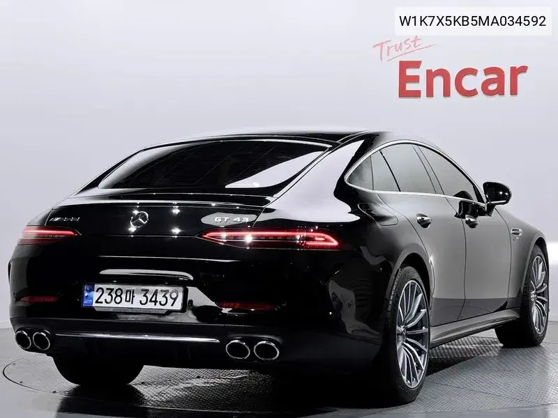 Amg Gt 4 Door 43 4Matic+ VIN: W1K7X5KB5MA034592 Lot: 39979414