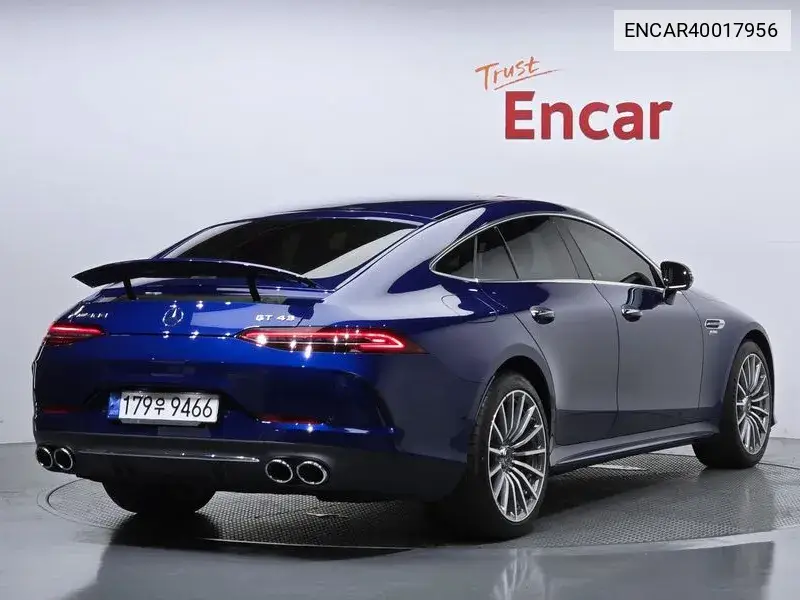 Amg Gt 4 Door 43 4Matic+ VIN: ENCAR40017956 Lot: 40017956