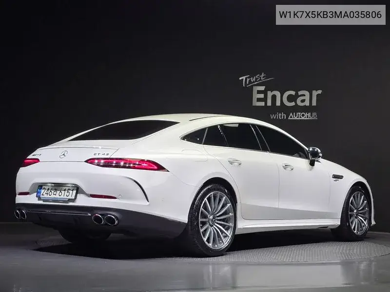 Amg Gt 4 Door 43 4Matic+ VIN: W1K7X5KB3MA035806 Lot: 40051123