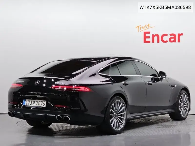 Amg Gt 4 Door 43 4Matic+ VIN: W1K7X5KB5MA036598 Lot: 40082474
